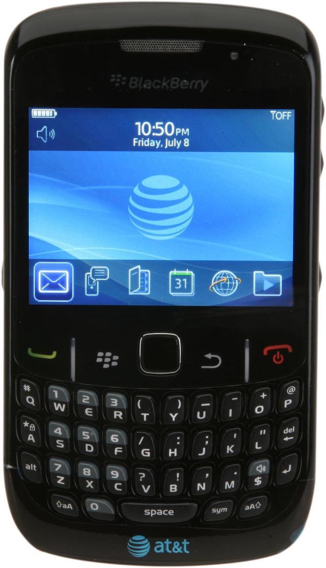 Alt view image 3 of 9 - BlackBerry Curve Black Unlocked GSM Smart Phone w/ Full QWERTY Keyboard / Wi-Fi / 2 MP Camera (8520)