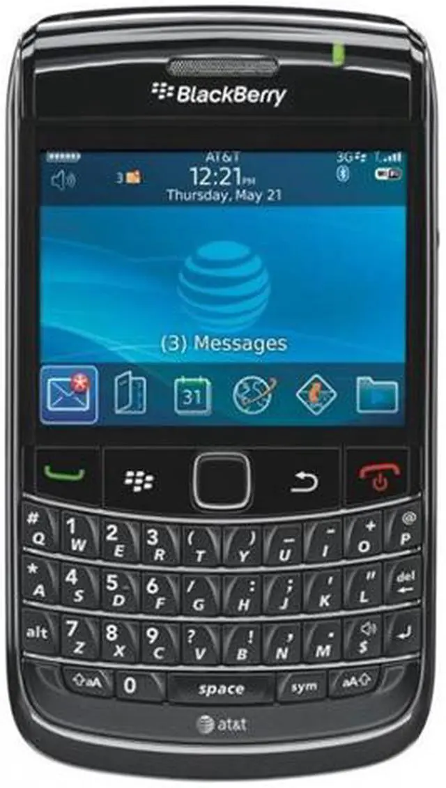 Main image of Blackberry Bold Black 3G Unlocked GSM Smart Phone w/ Wi-Fi / GPS / BlackBerry OS / 2.44" Screen (9700)