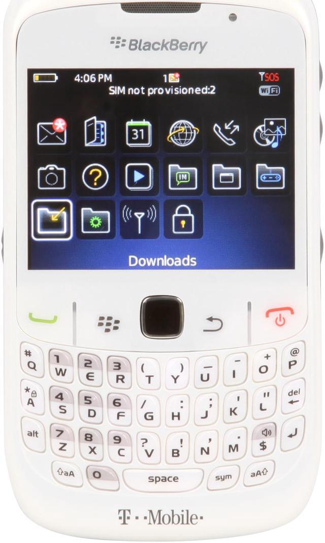 Main image of BlackBerry Curve White Unlocked GSM Smart Phone w/ Wi-Fi / Music (8520)
