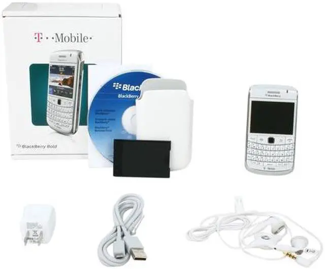 Alt view image 5 of 5 - BlackBerry Bold White 3G Unlocked GSM Smart Phone w/ Full QWERTY Keyboard / BlackBerry OS 6.0 / 2.44" Screen (9780)