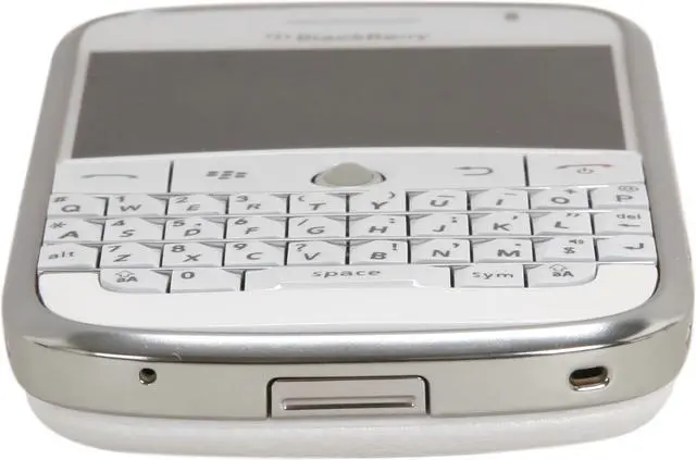 Alt view image 7 of 8 - BlackBerry Bold 9000 White 3G Unlocked Cell Phone