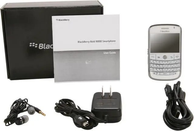 Alt view image 8 of 8 - BlackBerry Bold 9000 White 3G Unlocked Cell Phone