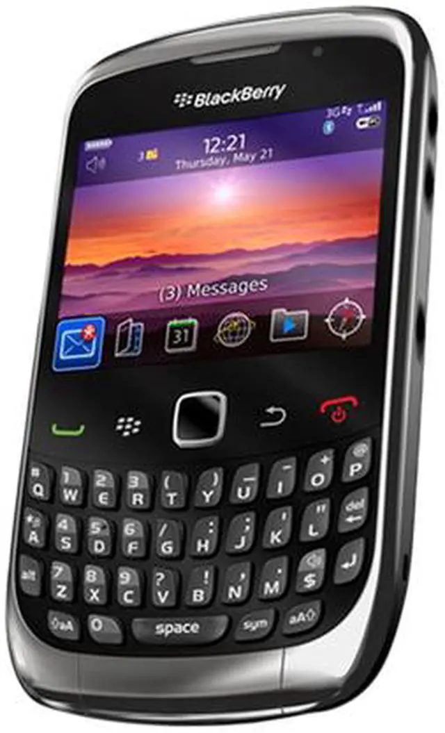Main image of BlackBerry Curve 3G 9300 Unlocked GSM Blackberry OS Phone w/ Wi-Fi / Blackberry OS 6.0 2.46" Black