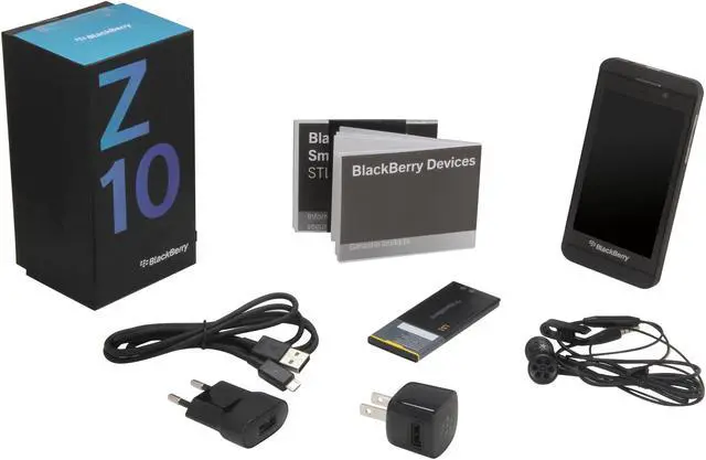 Alt view image 10 of 10 - BlackBerry Z10 / RFG81UW 3G 16GB Unlocked Cell Phone 4.2" Black 2GB RAM