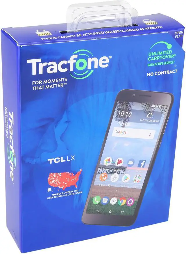 Alt view image 7 of 7 - TCL LX A502 TracFone Prepaid Cell Phone