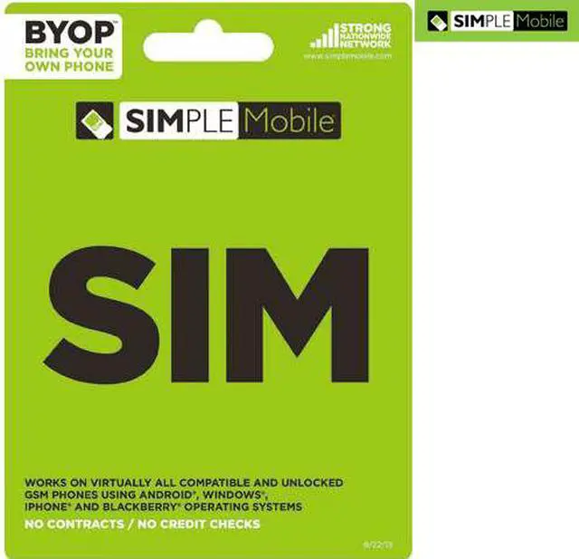 Main image of Simple Mobile Activation Sim Card Kit