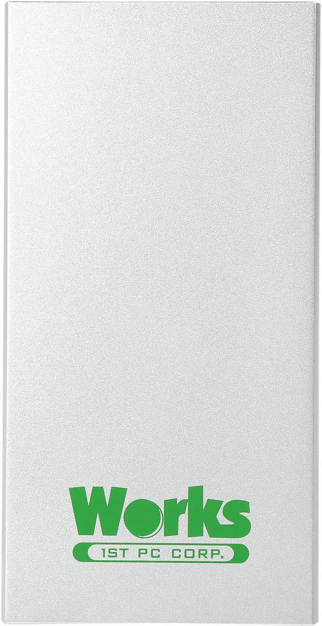 Alt view image 2 of 6 - Works Power 10000 mAh Power Bank Dual Power Input Mode, USB Type C Power Input or Output, QC 3.0 Ready, Aluminum Casing PB-T16-571A