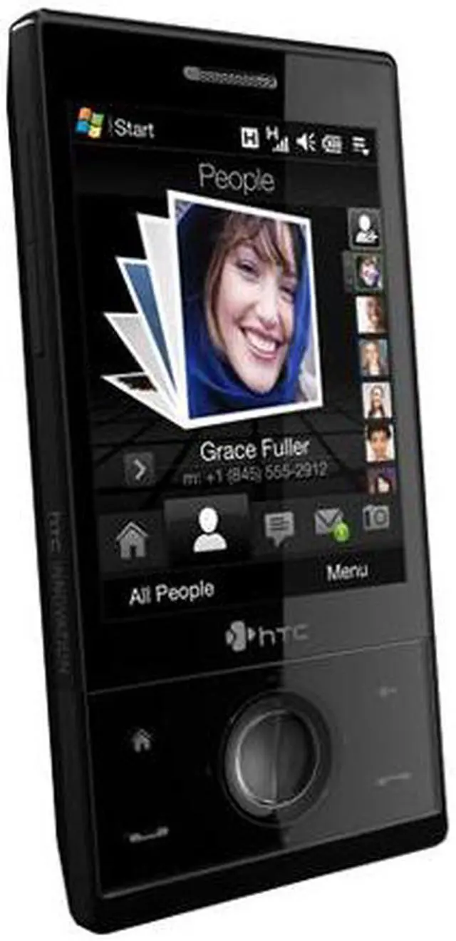 Alt view image 2 of 6 - HTC Touch Diamond Unlocked GSM Smart Phone w/ Windows Mobile OS / 2.8 inch Touch Screen / 3.2MP Camera 2.8" Black