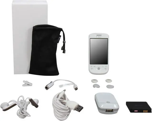 Alt view image 7 of 7 - HTC myTouch 3G White Unlocked GSM Smart Phone w/ Android OS / Video Messaging / Google Talk