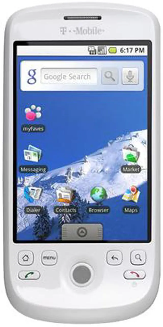 Main image of HTC myTouch 3G White Unlocked GSM Smart Phone w/ Android OS / Video Messaging / Google Talk