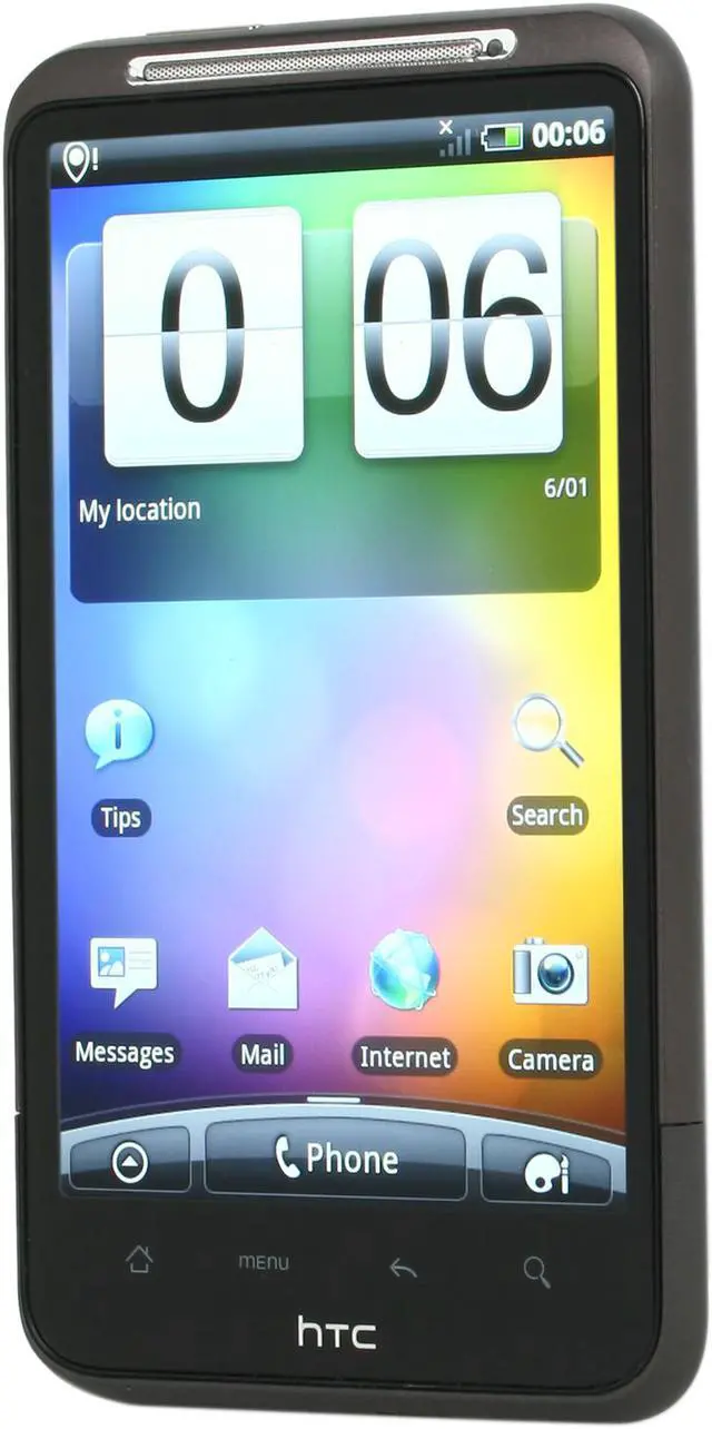 Alt view image 2 of 6 - HTC Desire HD Unlocked GSM Smart Phone with Android 2.2 / 8MP Camera / Wi-Fi / GPS 4.3" Black