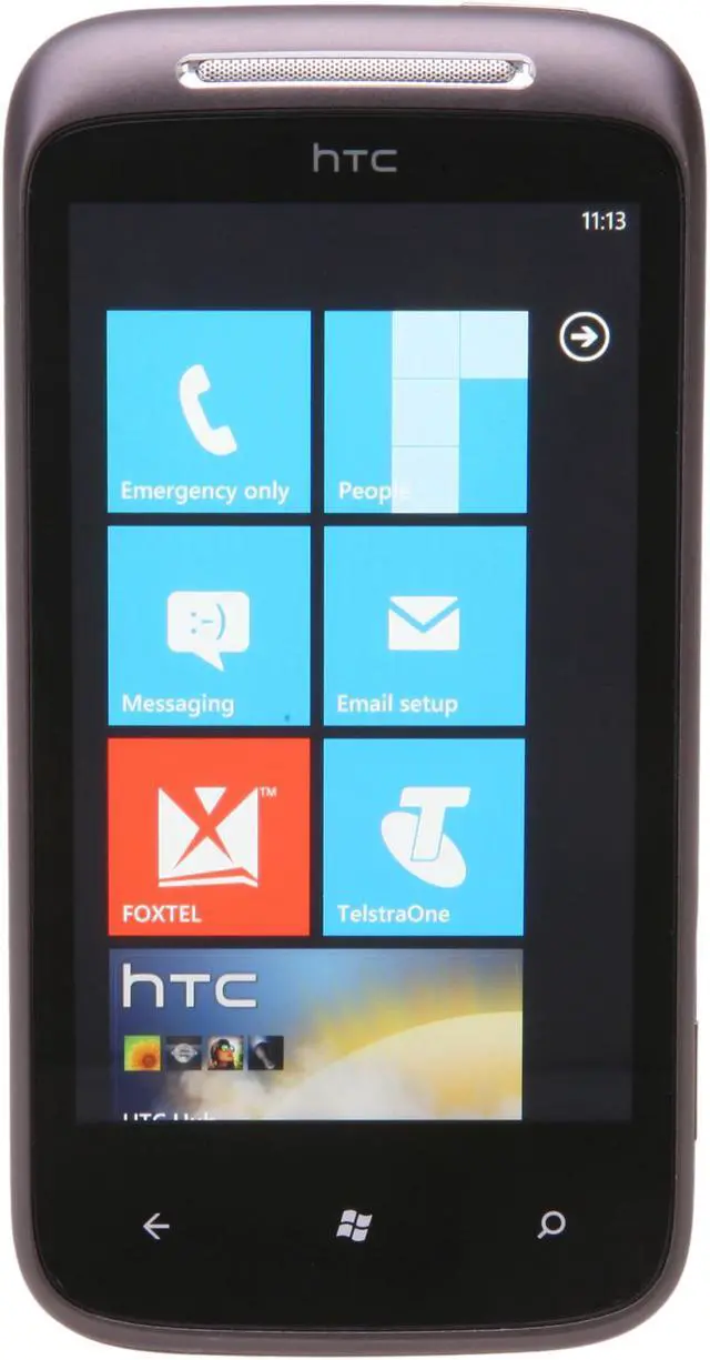 Main image of HTC 7 Mozart Unlocked GSM Smart Phone w/ Windows Phone 7 / 3.7" Touchscreen / 8 MP Camera 3.7" Black