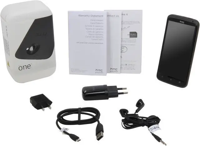 Alt view image 8 of 8 - HTC One X Black 3G Unlocked Android GSM Smart Phone w/ Quad-Core 1.5GHz / 32GB Storage, 1GB RAM / Super IPS LCD2 Capacitive Touchscreen