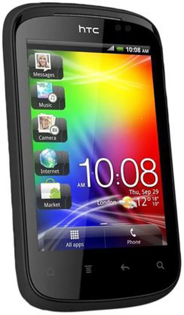 Alt view image 3 of 7 - HTC Explorer A310e Unlocked GSM Android Cell Phone 3.2" Black