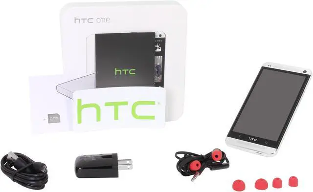 Alt view image 8 of 8 - HTC ONE 32GB Unlocked GSM Cell Phone 4.7" Silver