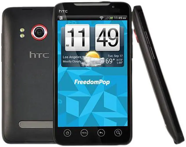Alt view image 6 of 6 - Free Mobile Phone Service with FreedomPop HTC Evo 4G