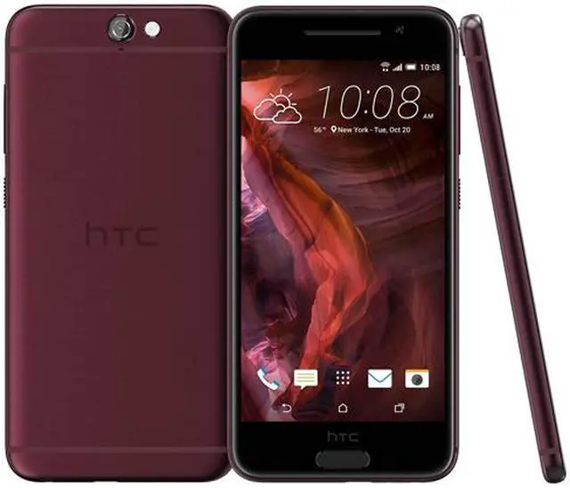 Alt view image 3 of 3 - HTC One A9 4G LTE Unlocked GSM Android Phone 5" Deep Garnet 3GB RAM