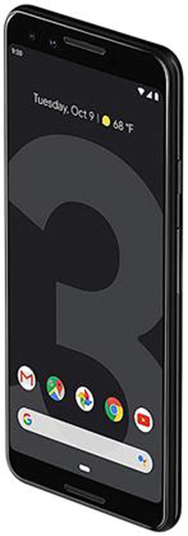 Alt view image 3 of 9 - Google Pixel 3 4G LTE Cell Phone 5.5" Just Black 4GB RAM