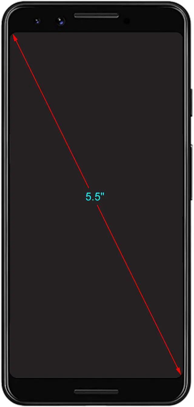 Alt view image 2 of 9 - Google Pixel 3 4G LTE Cell Phone 5.5" Just Black 4GB RAM
