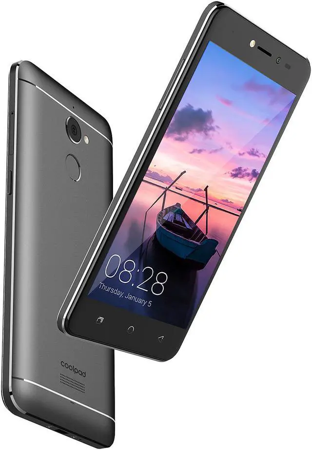 Alt view image 2 of 9 - Coolpad Conjr 16GB 4G LTE Unlocked Smartphone, 8 MP Selfie Camera with Flash, Multi-finger Unlock, Dual SIM, US Warranty 5" 3GB RAM