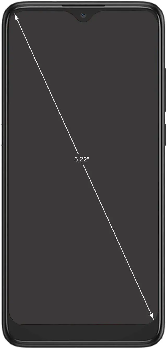Alt view image 2 of 8 - Alcatel 1SE 4G LTE Unlocked Cell Phone 6.22" Power Gray 32GB 3GB RAM, GSM Dual Sim