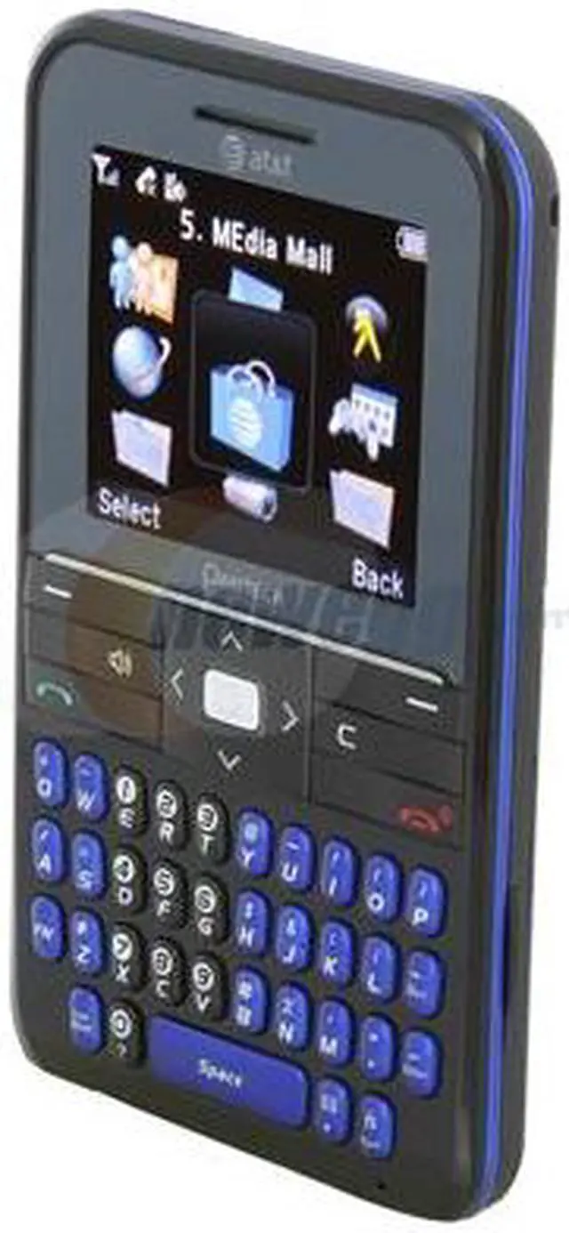 Alt view image 2 of 10 - Pantech C530 Blue unlocked GSM Bar Phones with Qwerty Keyboard