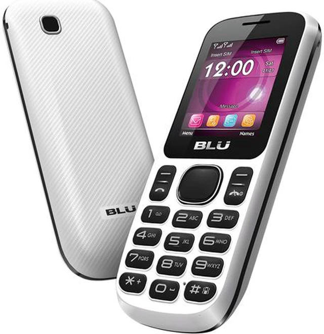Alt view image 3 of 3 - Blu Jenny T172i Stereo FM Radio Camera Bluetooth Dual-SIM Unlocked GSM Cell Phone 1.8" White