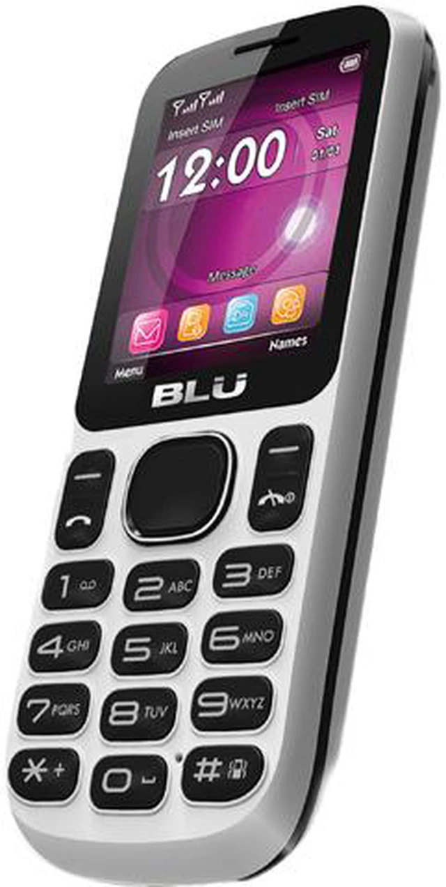 Main image of Blu Jenny T172i Stereo FM Radio Camera Bluetooth Dual-SIM Unlocked GSM Cell Phone 1.8" White