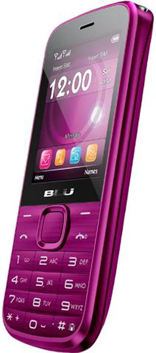 Main image of Blu Diva T272T Unlocked Dual SIM Cell Phone 2.4" Pink