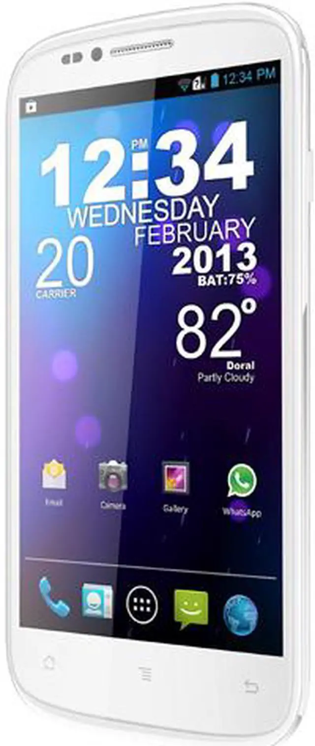 Main image of Blu Studio 5.3S D590a Unlocked Cell Phone 5.3" White