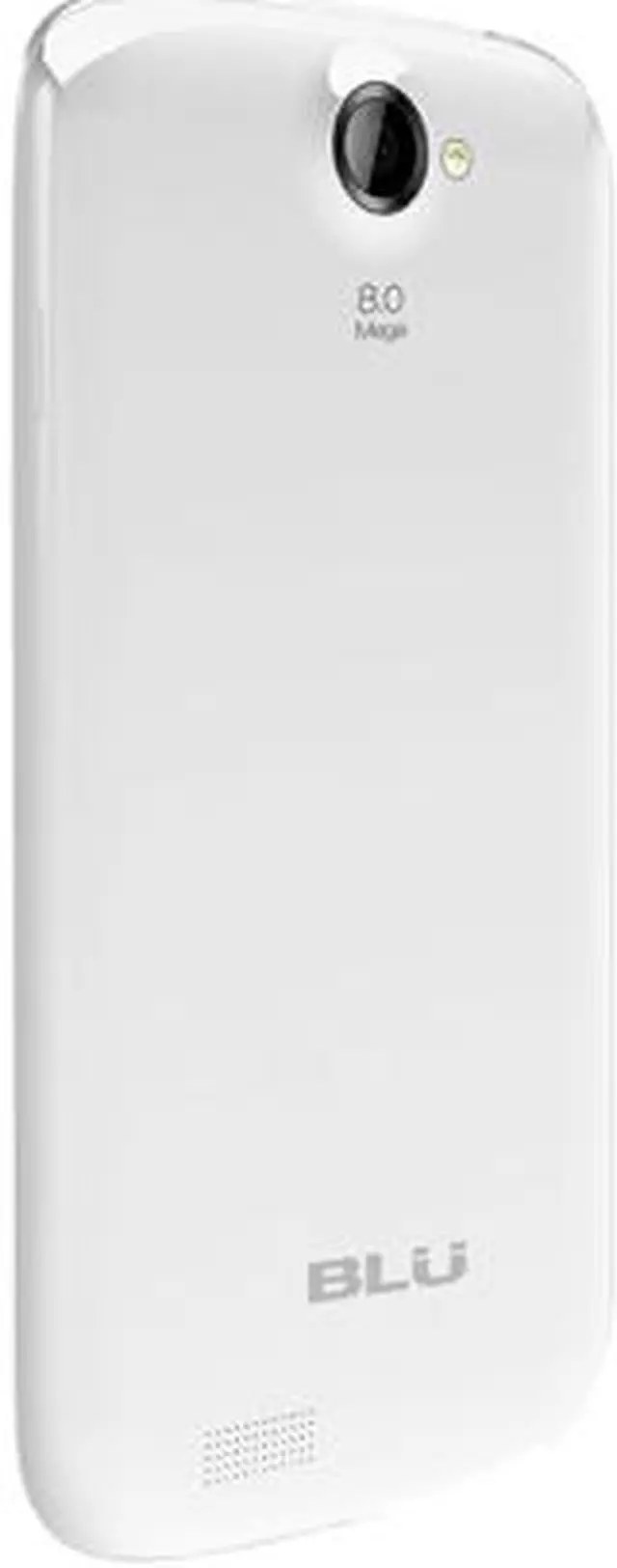 Alt view image 6 of 6 - Blu Studio 5.3S D590a Unlocked Cell Phone 5.3" White