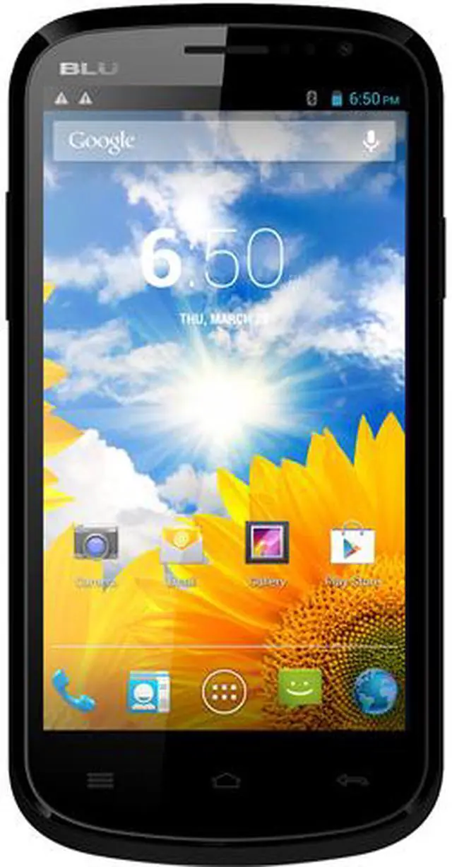 Main image of Blu Dash 4.5 D310A Unlocked GSM Dual-SIM Android Cell Phone 4.5" Black