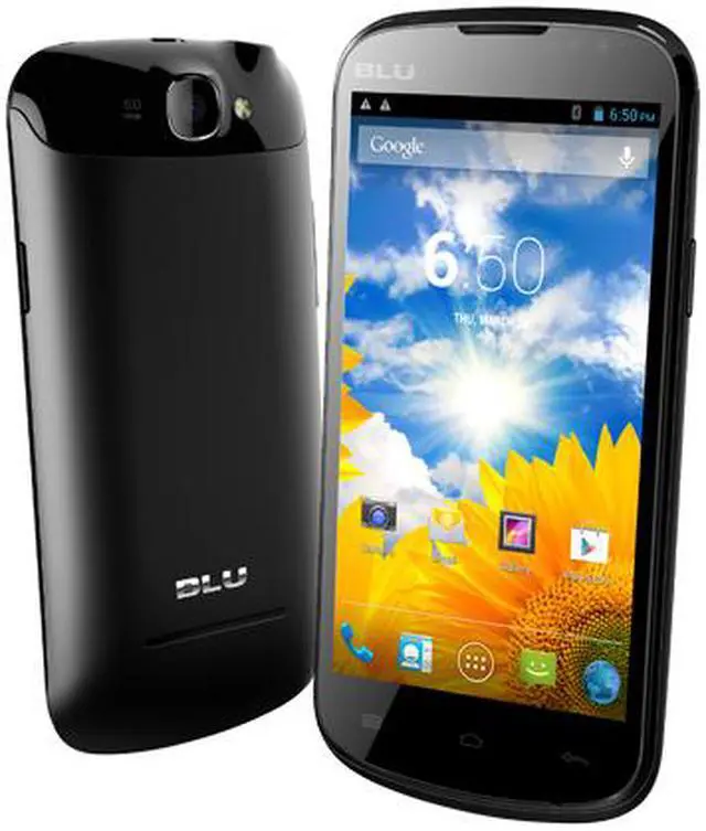 Alt view image 3 of 3 - Blu Dash 4.5 D310A Unlocked GSM Dual-SIM Android Cell Phone 4.5" Black