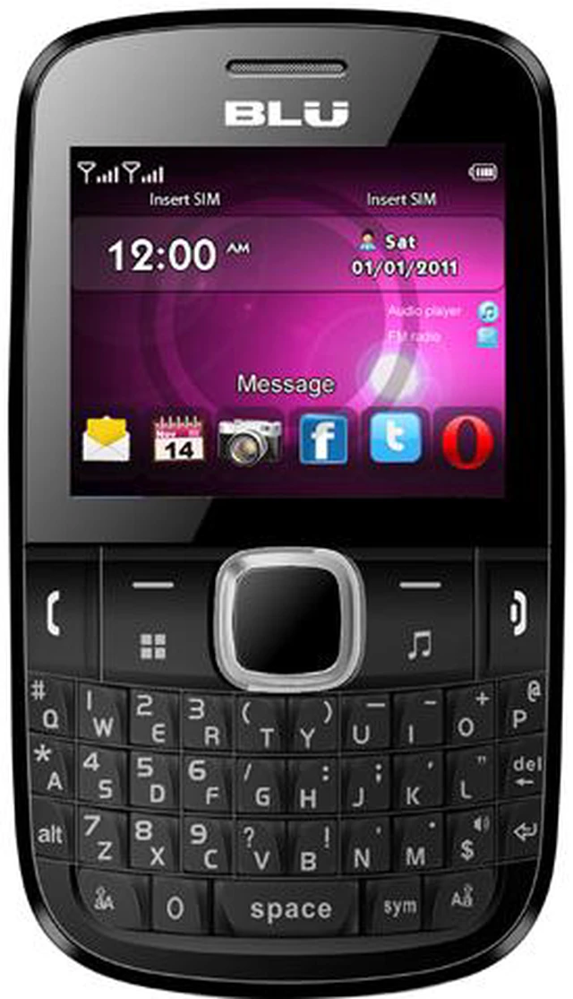 Blu Speed II Q430a Unlocked GSM Dual-SIM Cell Phone 2.0
