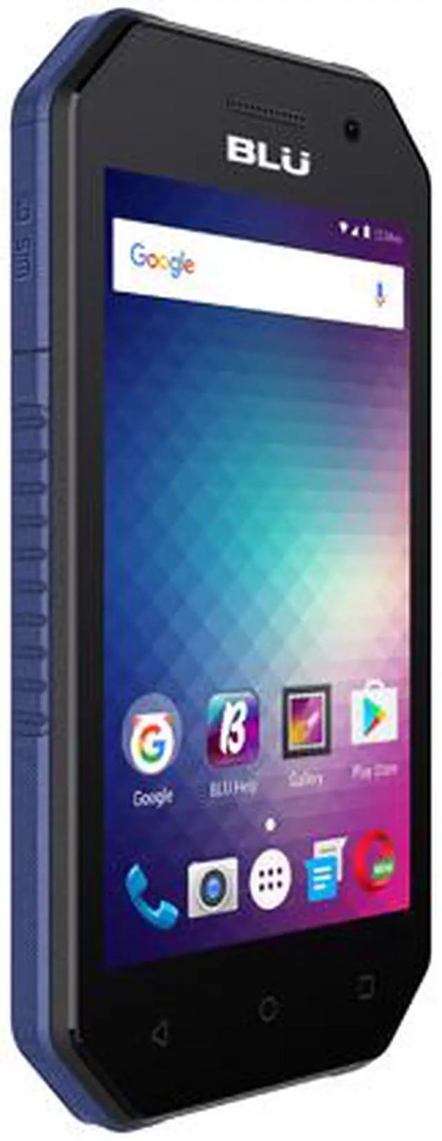 Alt view image 2 of 5 - Blu Tank Extreme 4.0 T470U 3G Unlocked GSM Quad-Core Dual-SIM Phone w/ IP65 Certification 4.0" Black 512MB RAM