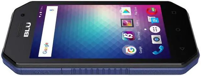 Alt view image 3 of 5 - Blu Tank Extreme 4.0 T470U 3G Unlocked GSM Quad-Core Dual-SIM Phone w/ IP65 Certification 4.0" Black 512MB RAM
