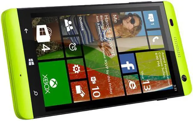 Alt view image 3 of 3 - Blu Windows HD W510L 3G 8GB Unlocked GSM Windows 8.1 Cell Phone 5" Yellow 1GB RAM