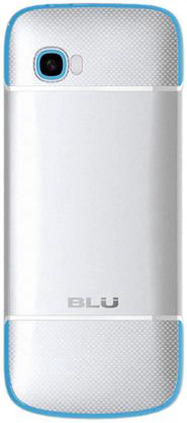 Alt view image 4 of 5 - Blu Jenny TV 2.8 T276T 2G Unlocked GSM Dual-SIM Cell Phone 2.8" White/Blue Under 512MB RAM