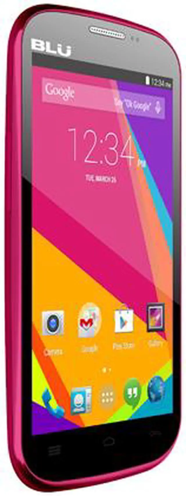 Alt view image 2 of 3 - Blu Studio 5.0 K D531k Unlocked GSM Dual-SIM Android Cell Phone 5" Pink