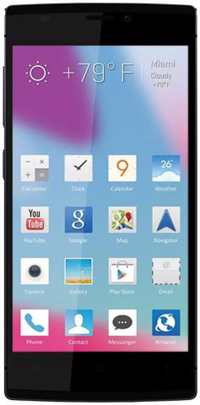 Main image of Blu Vivo IV D970L 3G Unlocked GSM Android Phone 5" Black 2GB RAM