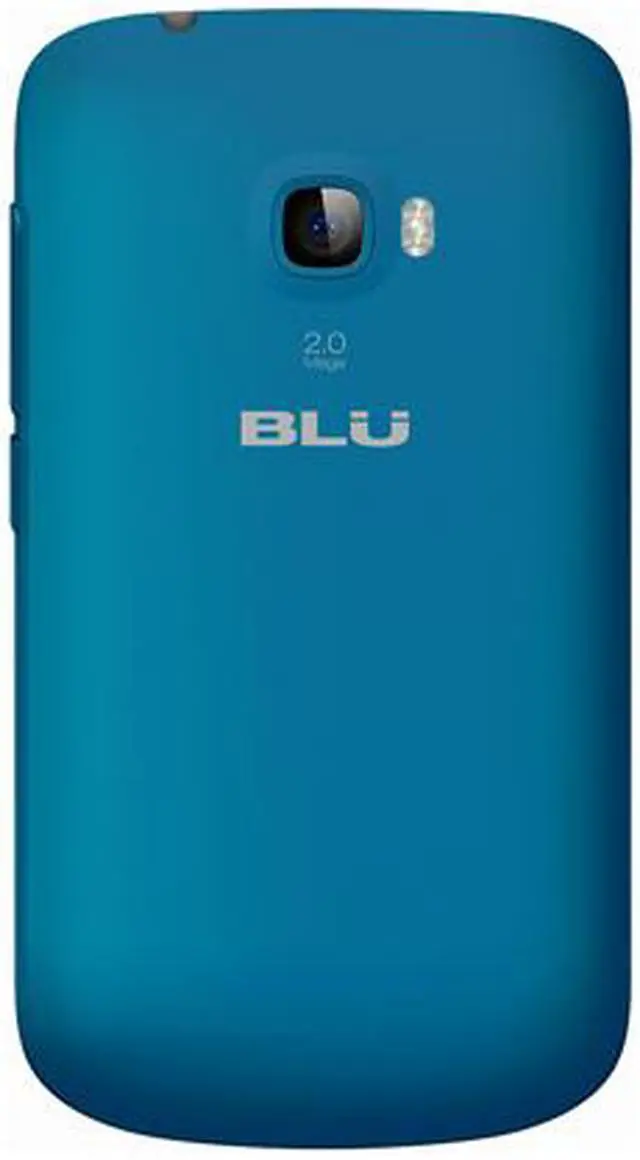 Alt view image 4 of 6 - Blu Dash JR K D141K Unlocked GSM Dual-SIM Android Cell Phone 3.5" Blue