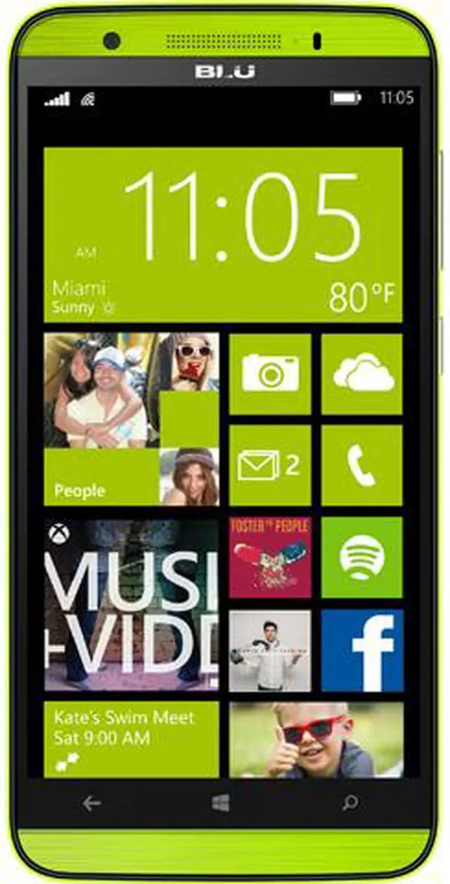 Main image of BLU Win HD LTE X150Q 8GB Smartphone with 1GB RAM (Unlocked, Yellow)