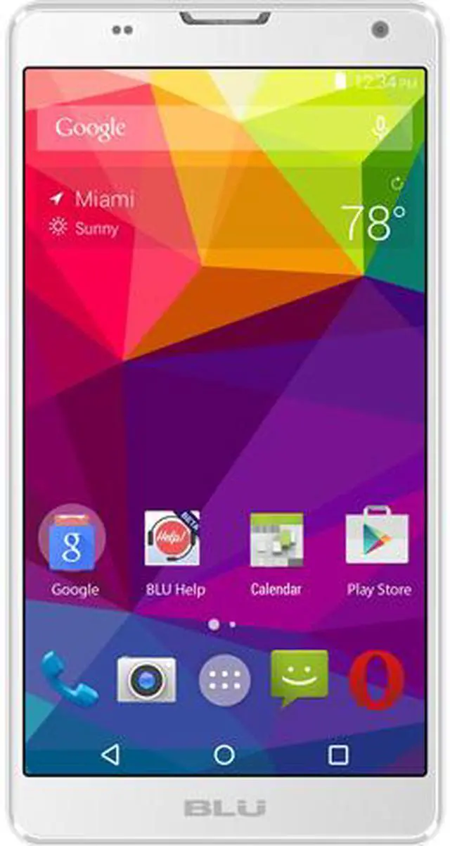 Main image of Blu NEO XL N110U 3G Unlocked GSM Phone 6" White 1GB RAM