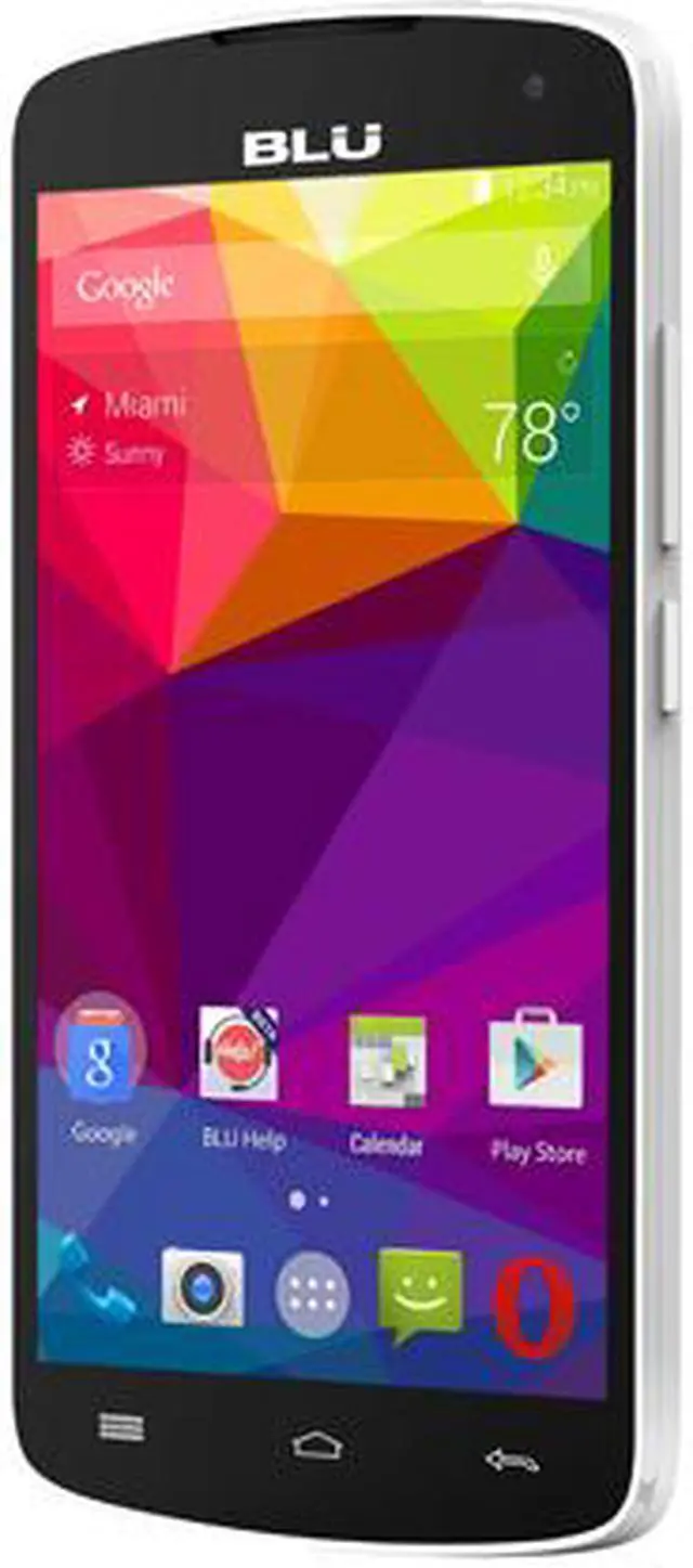 Alt view image 2 of 12 - Blu STUDIO X8 HD S530 3G Unlocked GSM Phone 5" White 512MB RAM