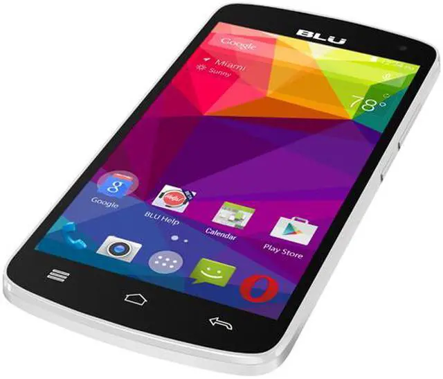 Alt view image 3 of 12 - Blu STUDIO X8 HD S530 3G Unlocked GSM Phone 5" White 512MB RAM