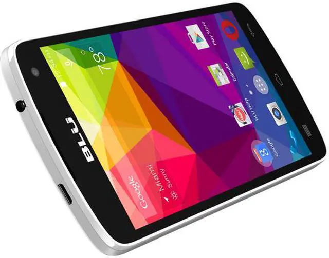 Alt view image 4 of 12 - Blu STUDIO X8 HD S530 3G Unlocked GSM Phone 5" White 512MB RAM