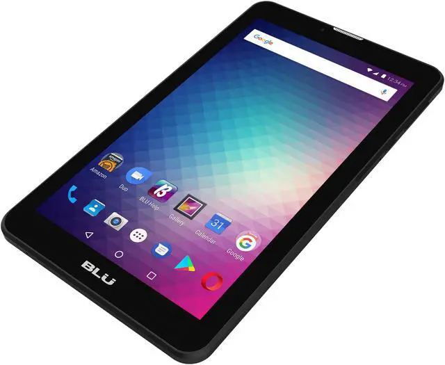 Alt view image 4 of 6 - Blu Touchbook M7 P271L 3G Phablet 7" Black 1GB RAM