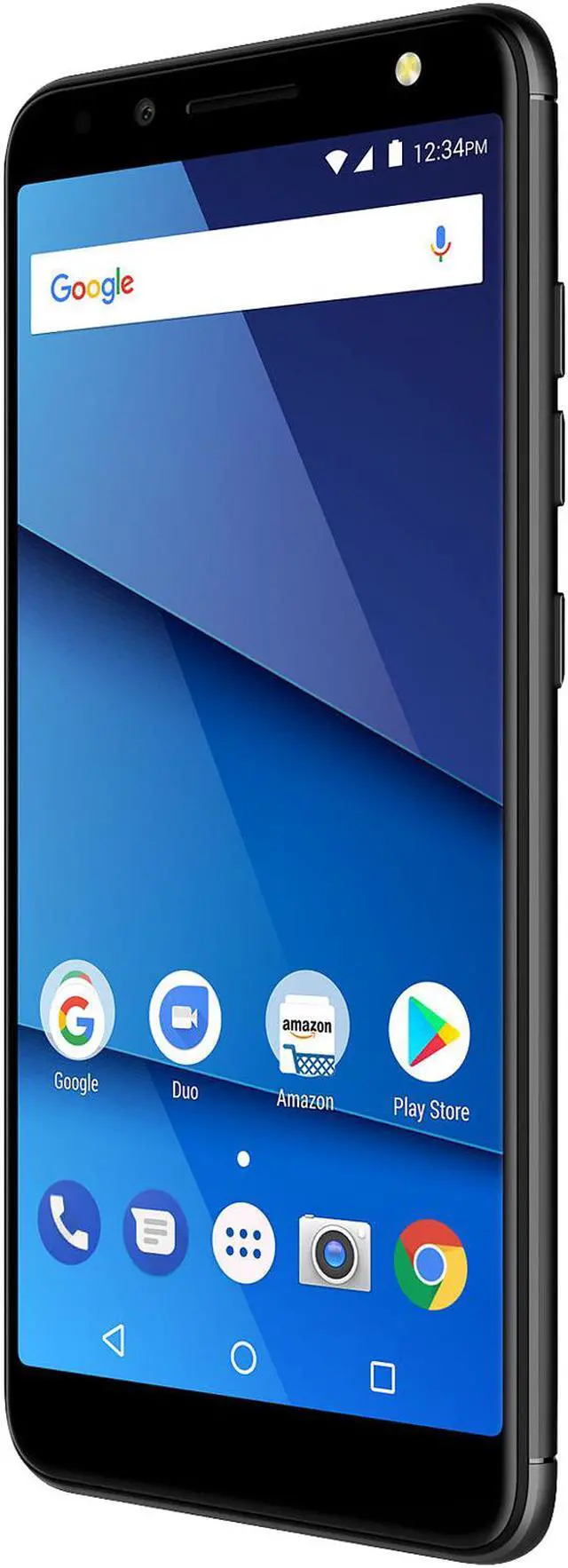 Alt view image 2 of 10 - Blu Vivo One V0270WW 4G LTE Unlocked GSM Dual-SIM Phone w/ 12 MP Camera 5.5" Black 2GB RAM