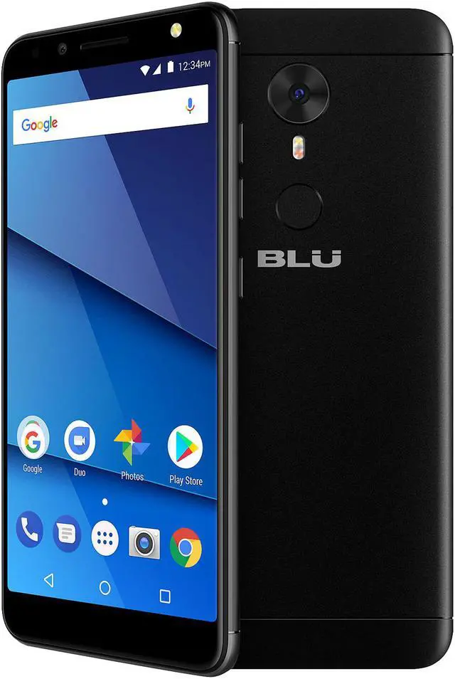 Alt view image 9 of 10 - Blu Vivo One V0270WW 4G LTE Unlocked GSM Dual-SIM Phone w/ 12 MP Camera 5.5" Black 2GB RAM