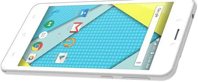 Alt view image 3 of 5 - Plum Mobile Might Plus II Z515 4G Unlocked Cell Phone 5" White 512MB RAM
